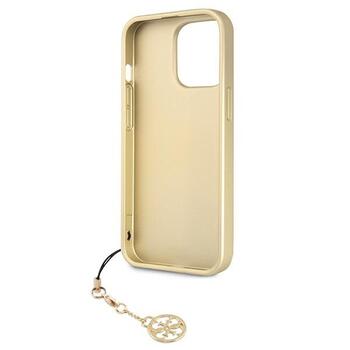 Guess GUHCP13LGF4GBR Hardcase 4G Charms Collection Aizsargapvalks priekš iPhone 13 Pro / 13 6,1