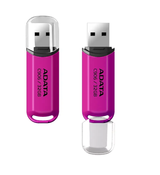 Adata AC906 USB 2.0 Zibatmiņa 32GB Pink (AC906-32G-RPP)
