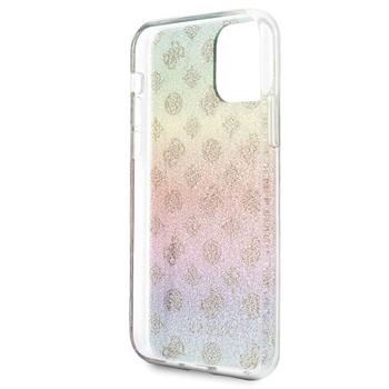 Guess GUHCN58PEOML Iridescent 4G Peony Aizsargapvalks priekš iPhone 11 Pro (GUHCN58PEOML)