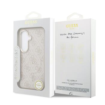 Guess PU Leather 4G Gold Frame Magnetic Case Чехол для Samsung Galaxy S26 (GUHMS26SP4MSEGCP)
