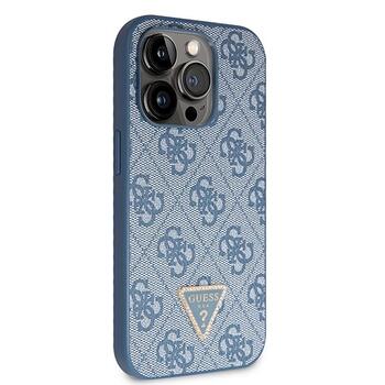 Guess GUHCP14XP4TDSCPB Crossbody 4G Metal Logo Aizsargapvalks priekš iPhone 14 Pro Max 6.7