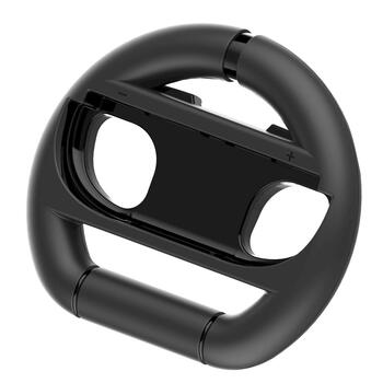 iPega SW2054 Racing Wheel Защитный аксессуар для JoyCon Controllers Nintendo Switch 2 / чёрный (PG-SW2054)