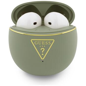 Guess Gold Line Triangle Беспроводные наушники / khaki (GUTWSA15HETN)