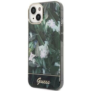 Guess GUHCP14SHGJGHA Jungle Collection Защитный чехол для iPhone 14 / 15 / 13 6.1