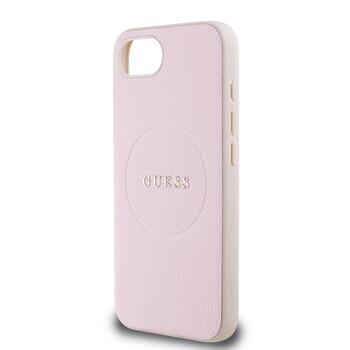 Guess PU Grained Classic Logo MagSafe Case Чехол для Apple iPhone 16e (GUHMPSE4PGHSMMP)