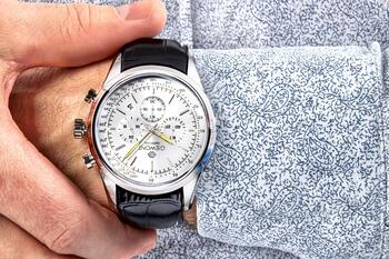 Giewont Chronograph Sapphire Мужские часы GW7650-A1 / серебристый (GW7650-A1)