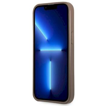 Guess GUHCP13LP4TPW Hardcase 4G Triangle Logo Cardslot Защитный чехол для iPhone 13 Pro / 13 6,1