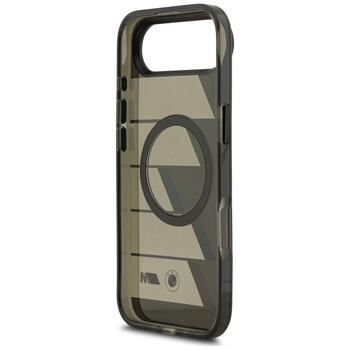 BMW M IML Metal Buttons Tricolor Lines MagSafe Case Защитный Чехол для Apple iPhone 17 Air (BMHMP17M25HTTRIA)