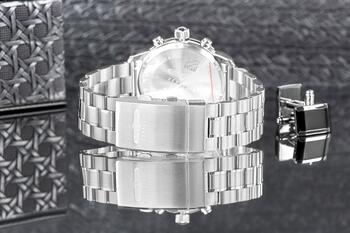 ZEPPELIN 100 Jahre Chronograph Vīriešu pulkstenis 7680MB-1 / sudraba (7680MB-1)