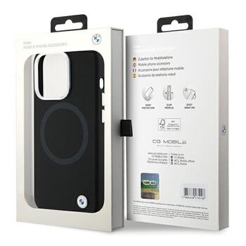 BMW BMHMP15LSILBK2 Aizmugurējais Apvalks Priekš Apple iPhone 15 Pro (BMHMP15LSILBK2)