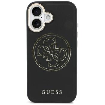 Guess Perforated 4G MagSafe Case Aizsargapvalks priekš iPhone 17 / melns (GUHMP17S5PG4SRGK)