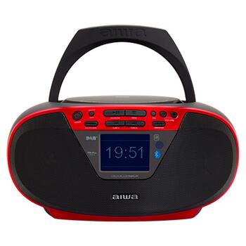 Aiwa BBTU-500DAB Bluetooth Boombox Mūzikas centrs (BBTU-500DAB/RD)