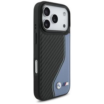 BMW M Carbon Logo MagSafe Case Aizsargapvalks priekš Apple iPhone 17 Pro (BMHMP17L25PCCSCBK)