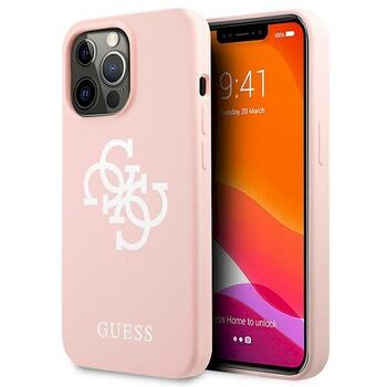 Guess GUHCP13LLS4GWPI Silicone 4G Logo Защитный чехол для iPhone 13 Pro / 13 6,1