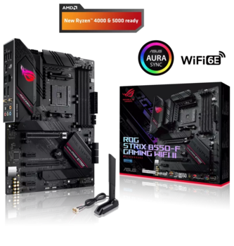 Asus ROG STRIX B550-F GAMING WIFI II Mātesplate AMD B550 / Ligzda AM4 / ATX / Wi-Fi (90MB19V0-M0EAY0)