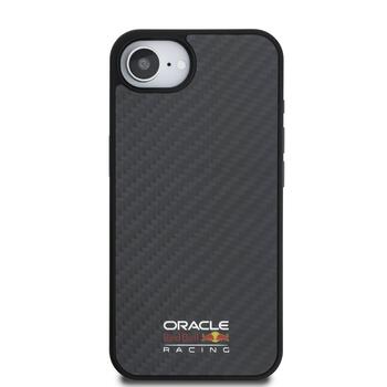 Red Bull Carbon Shiny Logo MagSafe Case Чехол для Apple iPhone 16e (RBHMPSE424CFILSK)