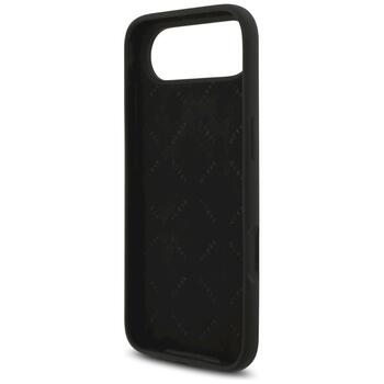 Guess Silicone Big 4G Script Case Защитный чехол для iPhone Air / чёрный (GUHCP17MSC4GSMK)