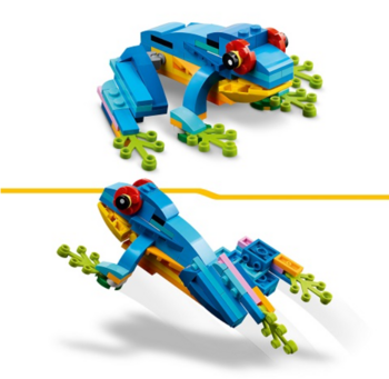 LEGO 31136 Creator 3in1 Exotic Parrot Konstruktors (LEGO-31136)