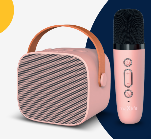 Maxlife MXKS-100 Bluetooth караоке Колонка + Микрофон (MXKS-100-PN)