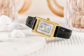 CASIO LTP-1234PGL-7A2EF Sieviešu pulkstenis / zelts (LTP-1234PGL-7A2EF)