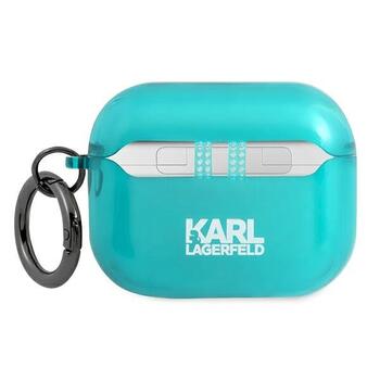 Karl Lagerfeld KLAPUCHFL AirPods Procover Aizsargapvalks priekš AirPods Pro Choupette / zils (KLAPUCHFL)