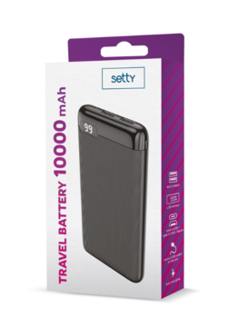 Setty LCD SPBL-10 Power Bank 10000 mAh (GSM106102)