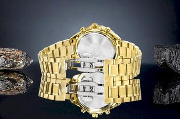 Giewont Chronograph Sapphire Мужские часы / золотой/чёрный (GW7290-B4)