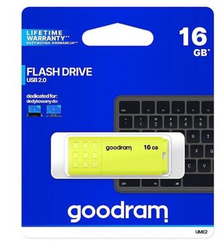 Goodram 16GB UME2 USB 2.0 Флеш Память (UME2-0160Y0R11)