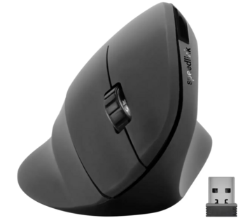 Speedlink SL-630019-RRBK Эргономичная вертикальная беспроводная мышь (SL-630019-RRBK)