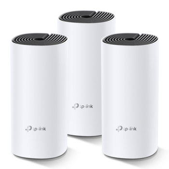 TP-Link AC1200 Whole Home Mesh Wi-Fi Роутеры 3шт. (DECO E4(3-PACK))