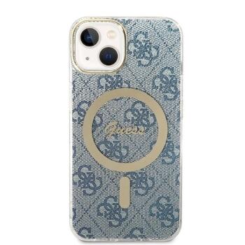 Guess Set GUBPP14MH4EACSB Aizsargapvalks un lādētājs priekš iPhone 14 Plus / 15 Plus 6.7