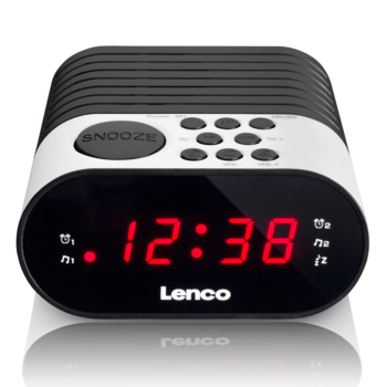 Lenco CR-07 White Radio pulkstenis (CR-07 White)