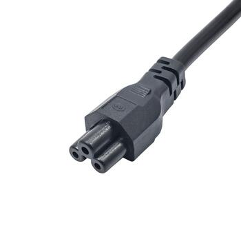 Savio Euro 3-Pin Tīkla Vads PSU 1.2m Melns (CL-67)