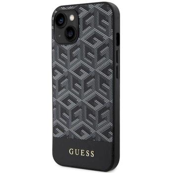 Guess GUHMP14MHGCFSEK hardcase GCube Stripes MagSafe Aizsargapvalks priekš iPhone 14 Plus / 15 Plus 6.7