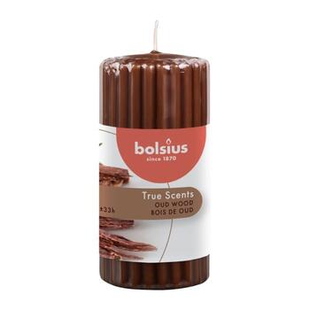 Bolsius True Scents Aromātiskā Svece 120x58mm Oud Wood (37266770)