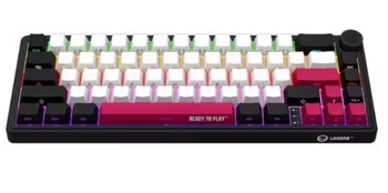 Lorgar KBP70MW Bezvadu Mehāniskā Spēļu Tastatūra (LRG-KBP70MW-BK-US)