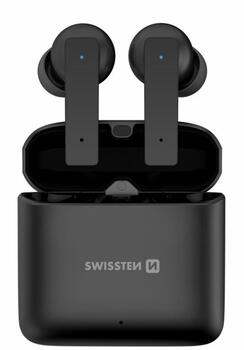 Swissten ALUPODS PRO TWS Bluetooth Стерео Гарнитура с Микрофоном (54300300)