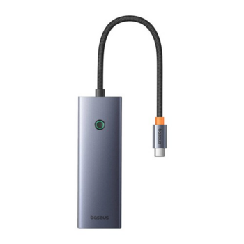 Baseus UltraJoy 7in1 USB Hub Savienotājs USB-C – HDMI / 3×USB 3.0 / SD/TF (B00052803811-00)