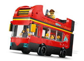 LEGO 60407 Red Double-Decker Sightseeing Bus Конструктор (60407)