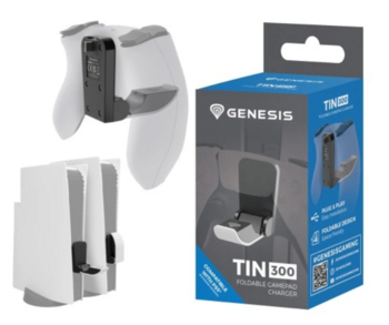 Genesis Tin 300 Lādētājs Priekš PS5 Spēļu Kontrolieriem (KN-O-GNS-002)