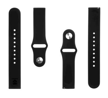 Tactical 432 Silicone Band Ремешок для часов 20mm / чёрный (TA-2447381)
