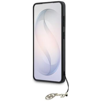 Guess 4G Classic Logo Charm MagSafe Aizsargapvalks priekš Samsung Galaxy S26 / brūns (GUHMS26SGF4GBR)