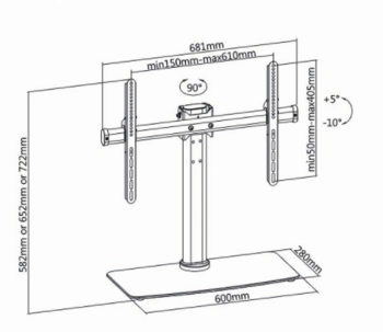 Nedis Universāls LCD / LED /