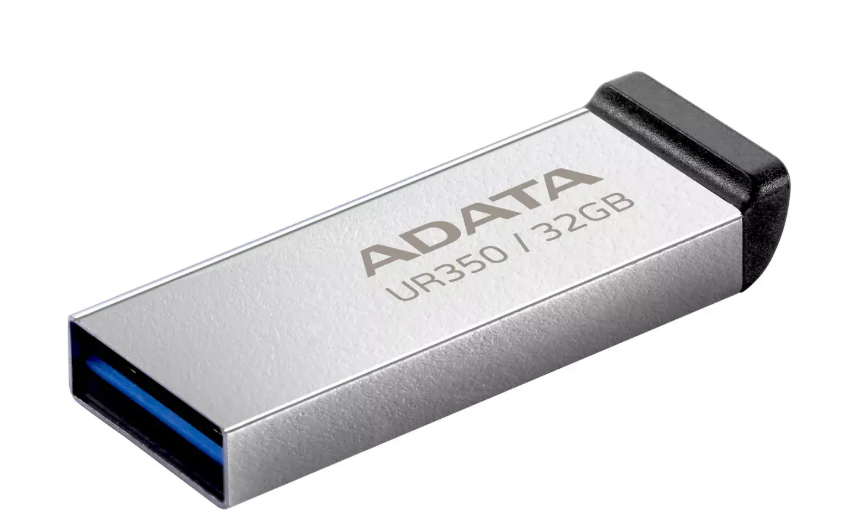 Adata UR350 USB 3.2 Gen 1 Zibatmiņa 32GB (UR350-32G-RSR/BK)