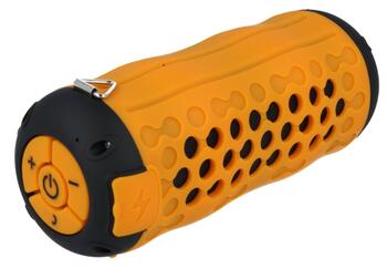 Swissten X-Boom Outdoor IPX5 Carabiner / Silikon Portatīvs Bezvadu Skaļrunis Bluetooth / 10W / 360 Surround / Micro SD (SW-XBOOM-OR)