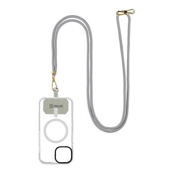 OBAL:ME NeckTag Allure Rope Ремешок на шею для телефонов / светло серый (57983126813)