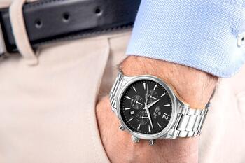 Giewont Chronograph Sapphire Мужские часы GW6310-B2 / серебристый (GW6310-B2)