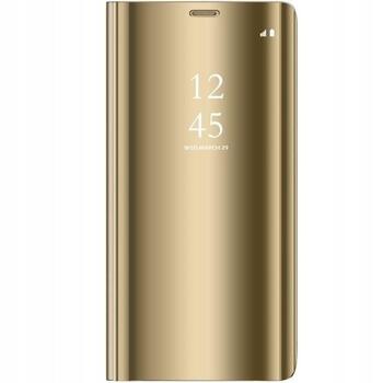 Mocco Clear View Cover Case Grāmatveida Maks Telefonam Samsung A305 Galaxy A30 Zeltains (MO-CL-SA-A30-GO)