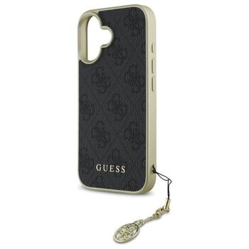 Guess GUHCP16SGF4GGR Hardcase 4G Charms Collection Aizsargapvalks priekš iPhone 16 6.1