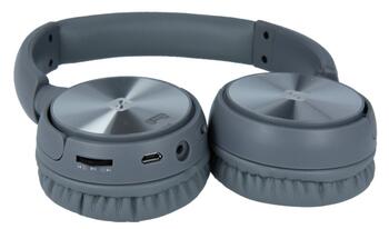 Swissten Stereo Trix Bluetooth 4.2 Наушники с функциями FM / AUX / MicroSD (SW-TRIX-WRL-GR)